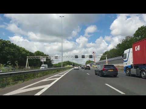 Dashcam Beelden Baambrugge: A2 Knooppunt Holendrecht ----》A9 Knooppunt Badhoevedorp 》A4 Amsterdam.