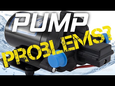 How to Prime RV Water Pump #rvwaterpump #pumpproblems  :Full Time RV Family