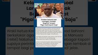 Sahroni Sindir Pigai soal Larangan Tembak Begal di Tempat: Mending Jadi Kapolri Saja Sekalian!