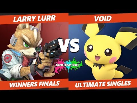 Smash Ultimate Tournament - Larry Lurr (Fox) Vs. CLG | Void (Pichu) Splat Bros SSBU Winners Finals