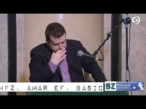 POUČNA PRIČA- ČOVJEK ZA KOGA JE POSLANIK A.S REKAO DA MU JE DŽENET ZAGARANTOVAN HFZ AMAR EF BAŠIĆ