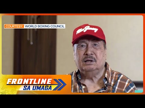 Pacquiao, hindi ininda ang isyu ng umano’y pandaraya ni referee Carlos Padilla | Frontline Sa Umaga