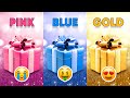 Choose Your Gift...! Pink, Blue or Gold 💗💙⭐️ How Lucky Are You? 😱 Quiz Shiba