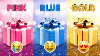 Choose Your Gift...! Pink, Blue or Gold 💗💙⭐️ How Lucky Are You? 😱 Quiz Shiba