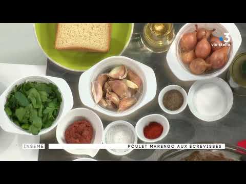 Manghja du 06/04/2018 : POULET MARENGO AUX ÉCREVISSES - Part.1