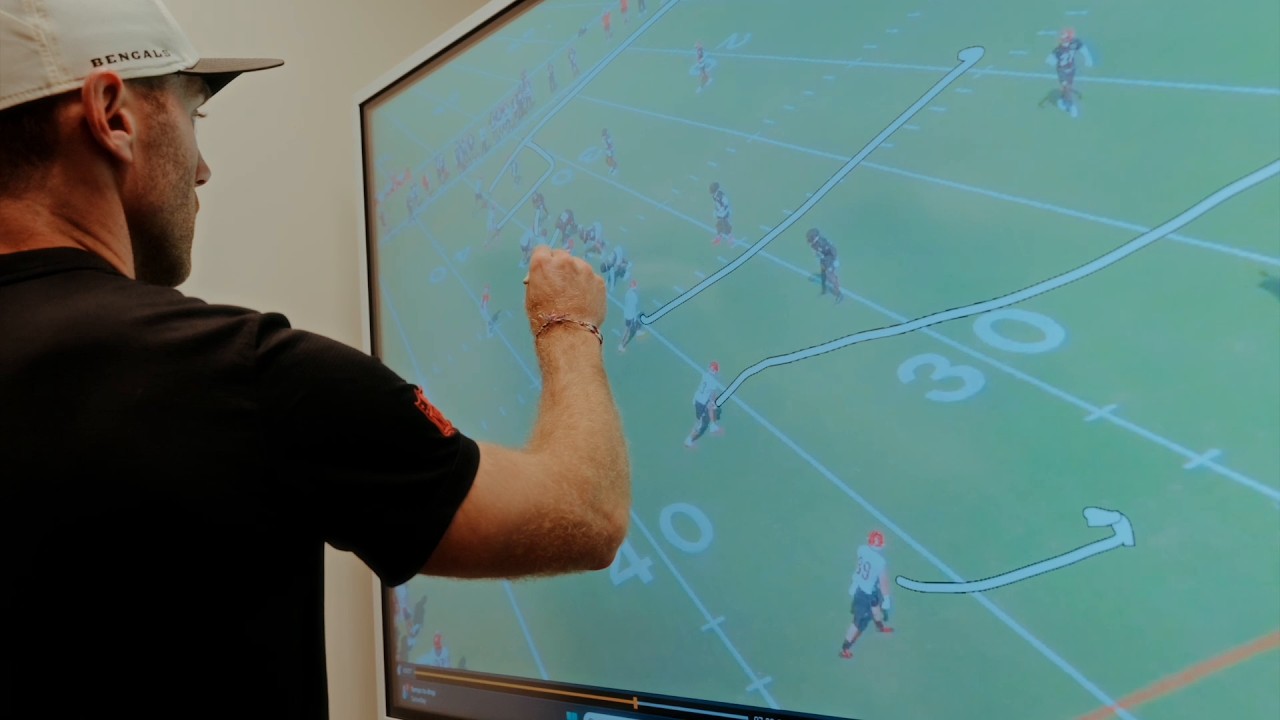 Cincinnati Bengals partner with Samsung to transform coaching and football operations - YouTube