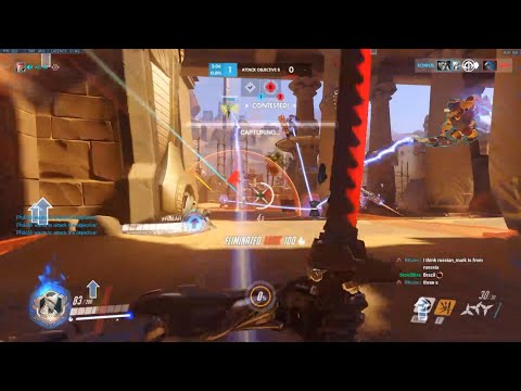 Overwatch Fastest Genji God Necros Popped Off With 41 Elims As Genji