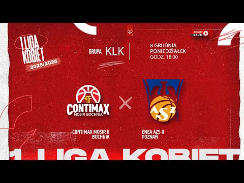 Contimax MOSiR II Bochnia - Enea AZS II Poznań (KLK)