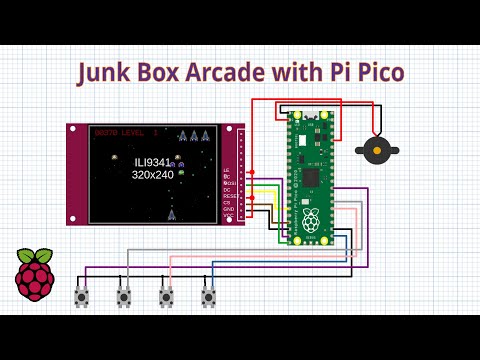 Building a Tiny Retro Arcade with a Raspberry Pi Pico (Junkbox Arcade Project)