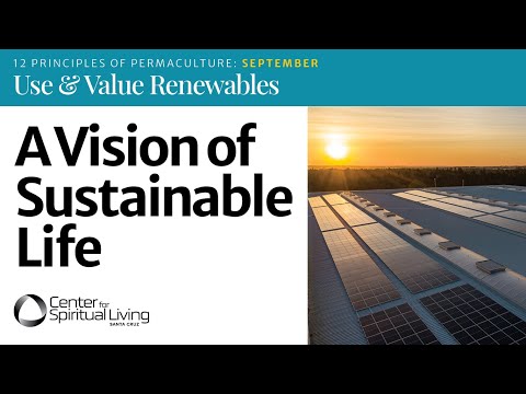 A Vision of Sustainable Life