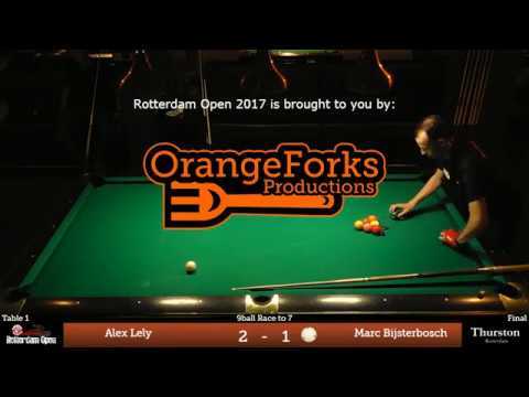 Alex Lely (NL) v Marc Bijsterbosch (NL) | Rotterdam Open 2017 | Final