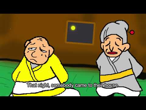 日本文化学科 さるになったかねもち　(The story of monkey`s red bottoms)
