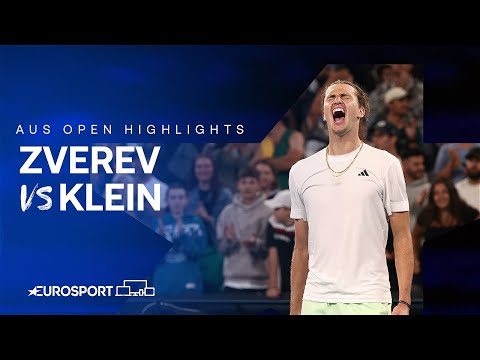 Alexander Zverev v Lukas Klein | Round Two | Australian Open 2024 Highlights 🇦🇺