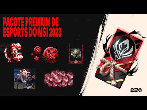 PACOTE PREMIUM DE E-SPORTS DO MSI 2023 | Trailer Oficial do Passaporte do Evento - League of Legends