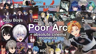 #DistrictV The Movie Part 2 - Poor Arc💸 Nijisanji EN funny interactions & absolute cinema moments