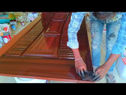 रेशा कैसे बनाते है  Brown Paint Ke Upar Black Se How To 🔥👆