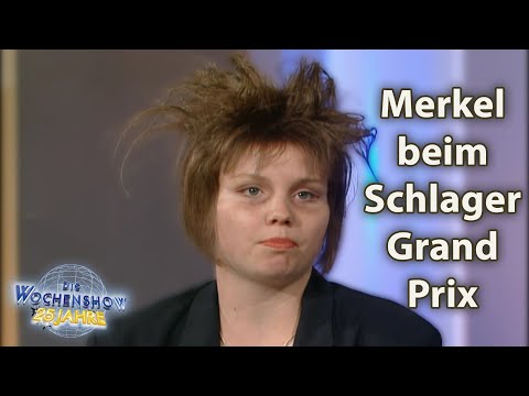 Angela Merkel und der Schlager Grand Prix | Wochenshow