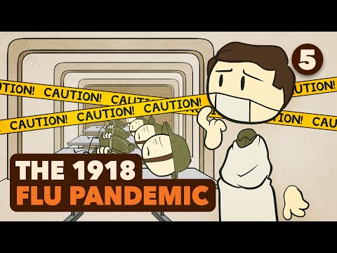 The 1918 Flu Pandemic - Leviathan - Part 5 - Extra History Video