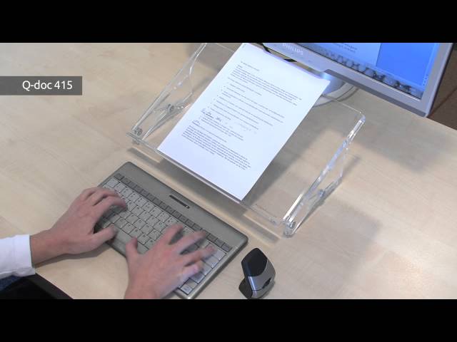 Video Teaser für BakkerElkhuizen Document Holders Q-doc 415 + 515