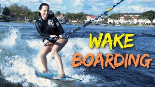 My First Time Wakeboarding in Miami!✨