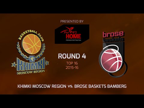 Highlights: Top 16, Round 4, Khimki Moscow Region 78-61 Brose Baskets Bamberg