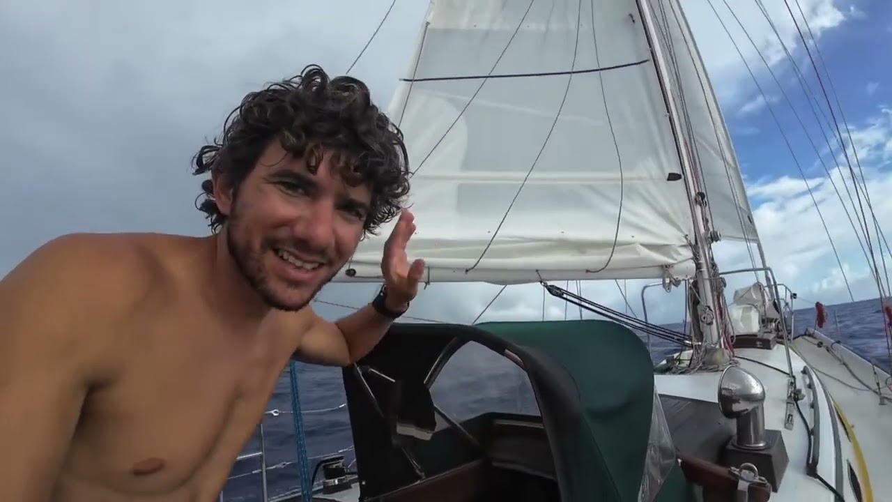 Sailing 4,000 miles alone across the Atlantic Ocean
