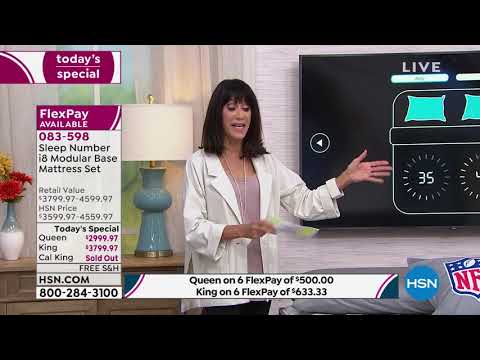 HSN | Sleep Number Mattresses 08.04.2019 - 02 PM