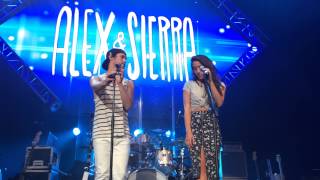 Alex and Sierra Start to Cry While Singing Bumper Cars - LIVE AT UCF