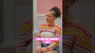 aubre tells the girls about her crazy period stories! #podcast #girltalk #teens