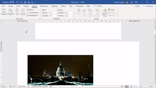 Portrait and Landscape Pages in the Same Word Document