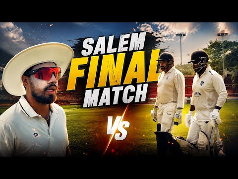  SALEM FINAL MATCH 🏏 | Nobody Expected This Twist!😳