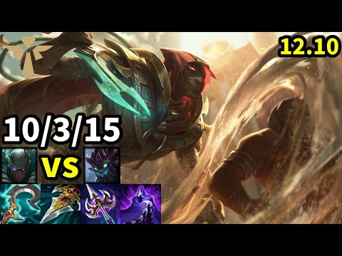 Pyke Support vs Maokai - KR Master | Patch 12.10