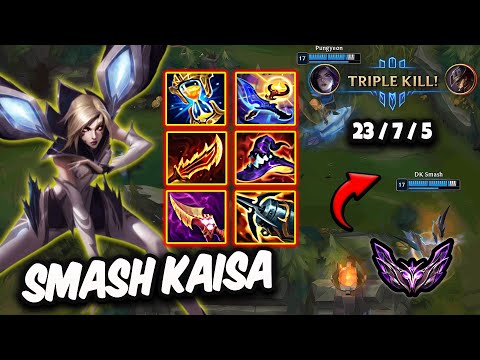 Smash Kaisa vs Peyz Yunara ( ADC ) Korea Master 540 LP | Patch 26.2