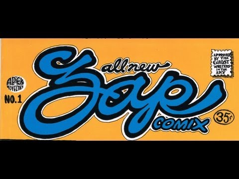 ipi American Artist ROBERT CRUMB; ZAP COMIX #1, 3rd. APEX NOVELTIES, 1968. Underground Comix