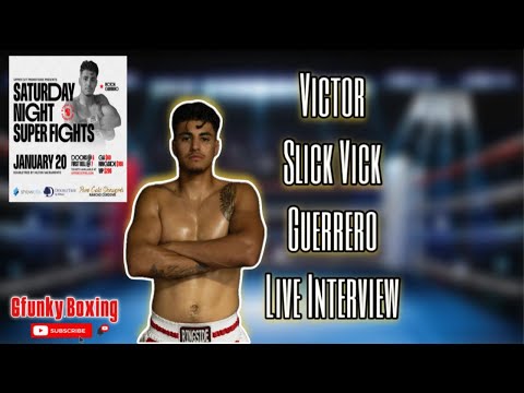 Victor Guerrero talks about upcoming fight in Sacramento