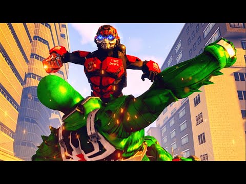 New Flying Robot Hero Crime City Rescue Mission Android Gameplay