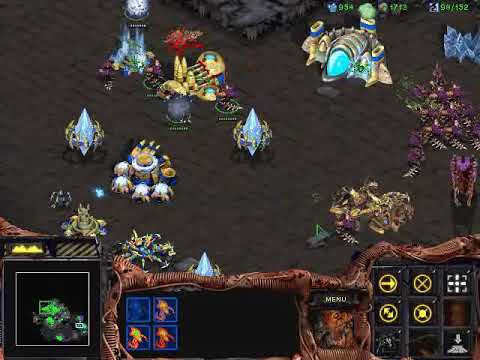 Starcraft Brood War (original version) Zerg mission 10 Omega Speedrun