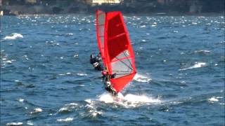 preview picture of video 'Windsurf - Cremia, 6 dicembre 2013 - North'