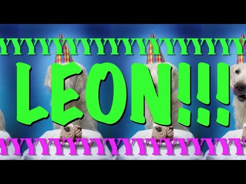HAPPY BIRTHDAY LEON! - EPIC Happy Birthday Song