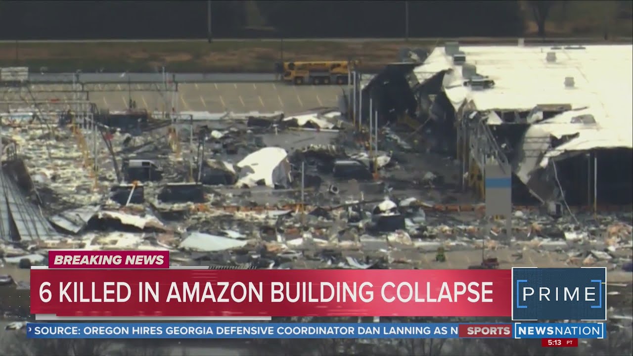 At least 6 killed in Amazon building collapse in Illinois  | NewsNation Prime