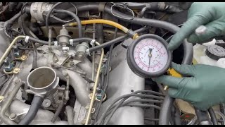 Test ciśnienia V8 w R107/C107: na co uważać?