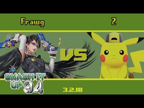 Z (Pikachu) vs Frawg (Bayonetta) - SIU 94 - Wii U