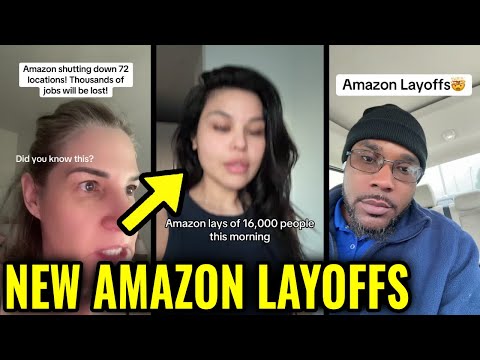 "Today is Your Last Day" — 16,000 Workers Laid Off At Amazon