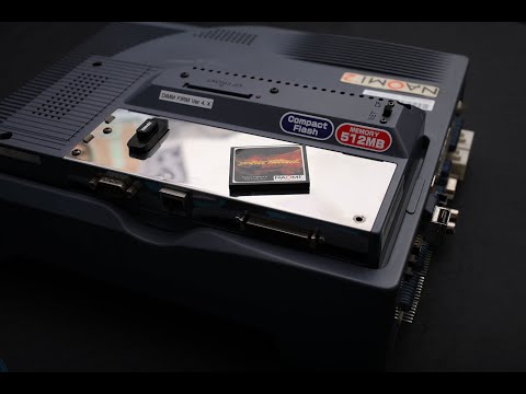 Sega NAOMI 2 brief introduction, DIMM built-in CF socket / 世嘉NAOMI2简介，DIMM内置CF插槽