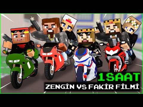 MINECRAFT RICH VS POOR MOTOR GANG MOVIE! 😱 -Minecraft