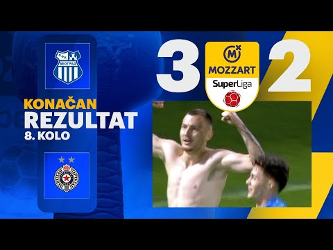 Mozzart Bet Super liga 2024/25 - 8.Kolo: OFK BEOGRAD – PARTIZAN 3:2 (1:2)