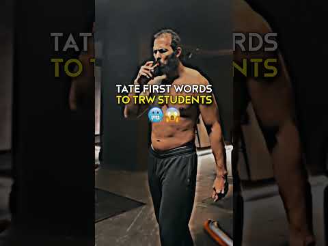 Andrew Tate's FIRST Message To His The Real World Students