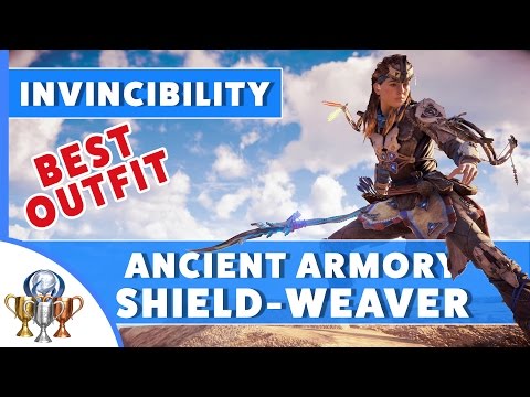 Horizon Zero Dawn Ancient Armory Quest - Shield Weaver Outfit (Power Cell Locations and Dial Puzzle) Video