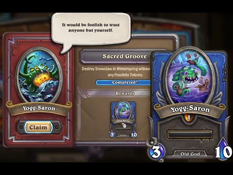 Yogg-Saron Event Task 3: Sacred Groove (Snowclaw not killing totems) - F2P Guide - Hearthstone Mercs