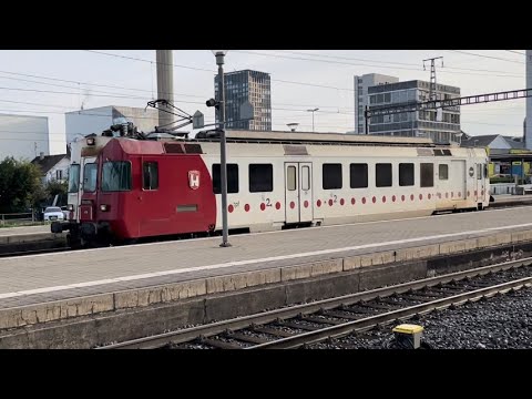🇨🇭Zugverkehr/Trains at Pratteln 04.10.22